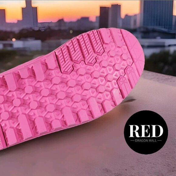 VANS SK8 Hi Dip MTE-2 Hiking Boots Shoes Pink Black Suede - Women's Size 8 - Picture 13 of 16